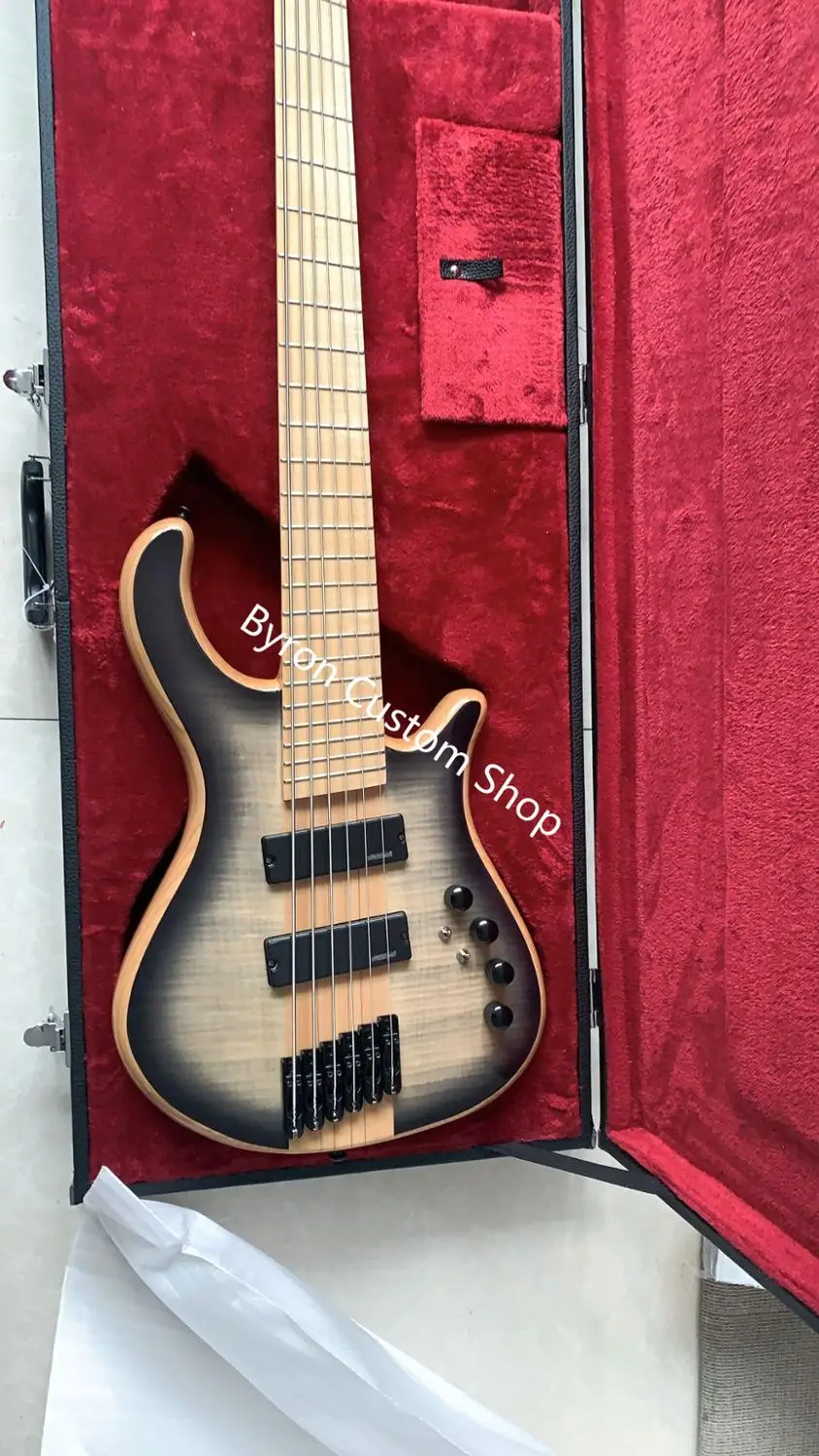 Бесплатная доставка Высококачественная 6 струнная Многоуровневая электрическая