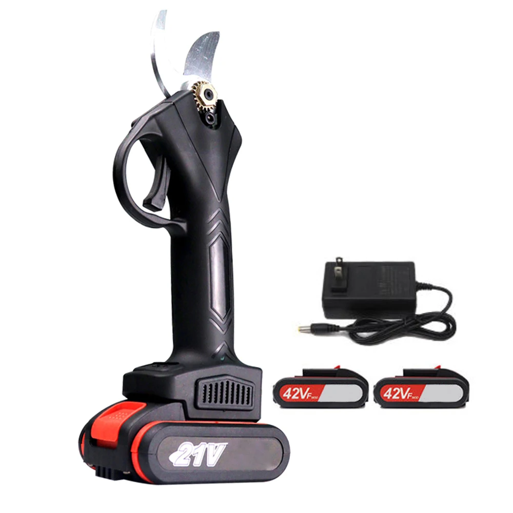 

Cordless Pruner Lithium-Ion Pruning Shear Efficient Fruit Tree Bonsai Pruning Electric Tree Branches Cutter Landscaping Garden