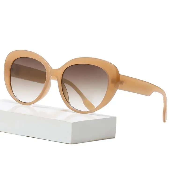 

2021 Summer Fashion Sunglasses Motif Cat-eye Frame Sunglasses UV400 Shades Vintage Eyewear Outdoor Sun Protection Sun Glasses