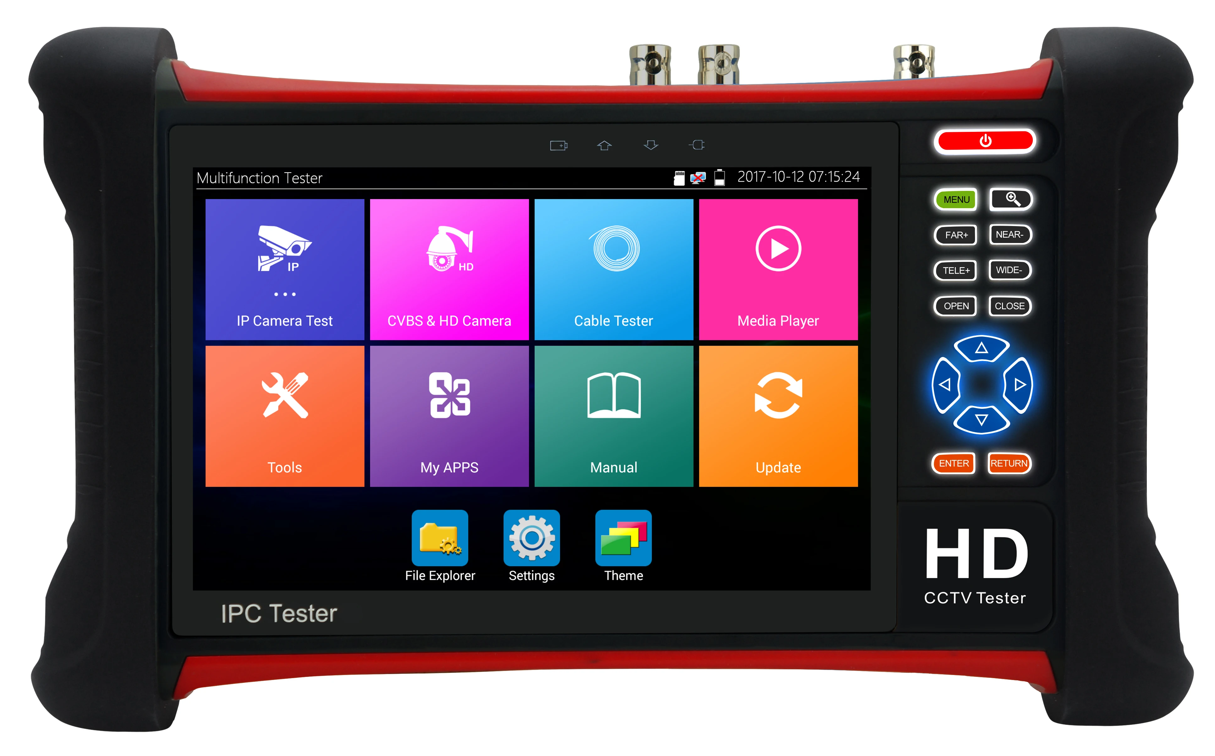 IPC камера CCTV Retina Тестер монитор тестер 7 &quotсенсорный экран 4K 1080P Wifi 8MP TVI CVI AHD SDI CVBS с