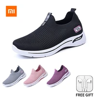 xiaomi youpin slip on womens sneakers flats 2021 women large lightweight breathable daily casual shoes for female size 36 41