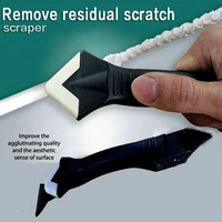 glass scraper 3 in 1 silicone sealant remover caulk finisher grout kit tool house diy handmade tool home accessories useful tool