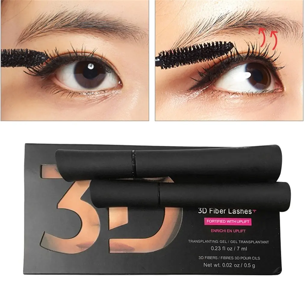 

Водостойкая профессиональная тушь для ресниц с эффектом 3D, 2 шт./компл.