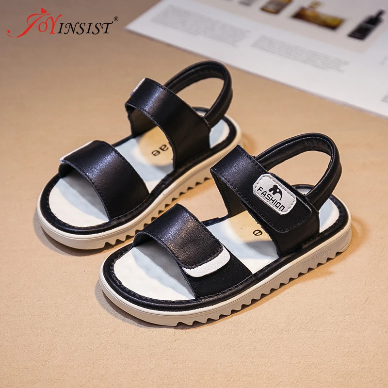 Брендовые новые летние детские пляжные сандалии для мальчиков детская обувь с