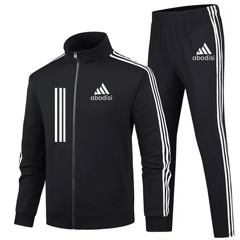 

Fashion Brand Men Sets Tracksuits Autumn New Men's Hoodies + Sweatpants Two Piece Suit Hooded Casual Sets Male Clothes