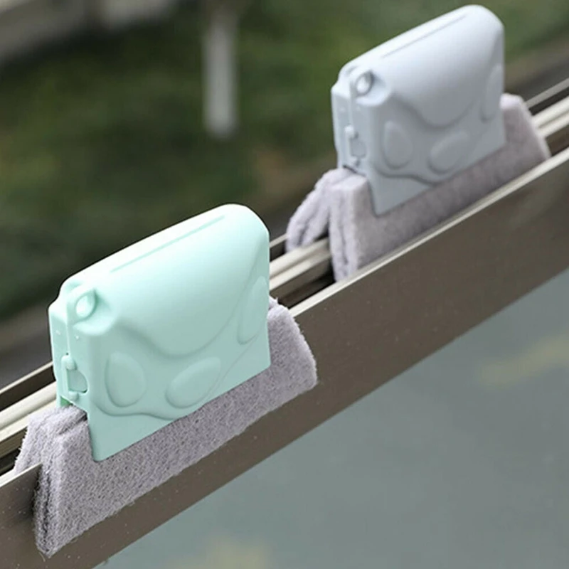 

1PCS Window Groove Cleaning Brush Hand Held Gap Cleaning Brush for Window Home Space Interval Cleaner Kitchen Cleaning Tool