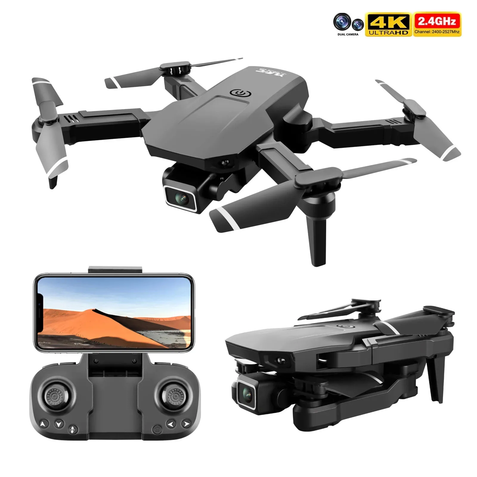 S68 мини Дрон с разрешением 4K HD Камера высокое режим удержания Складная рукоятка RC