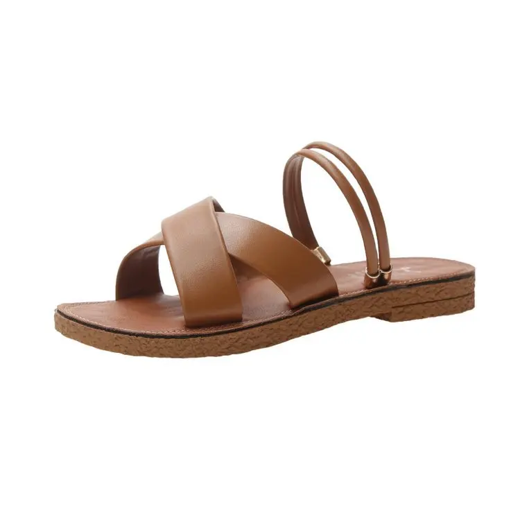 

2021 New Slippers Summer Sandals for Women Summer Slipper Zapatos De Mujer Flat Slippers for Women Slides Women Sandals