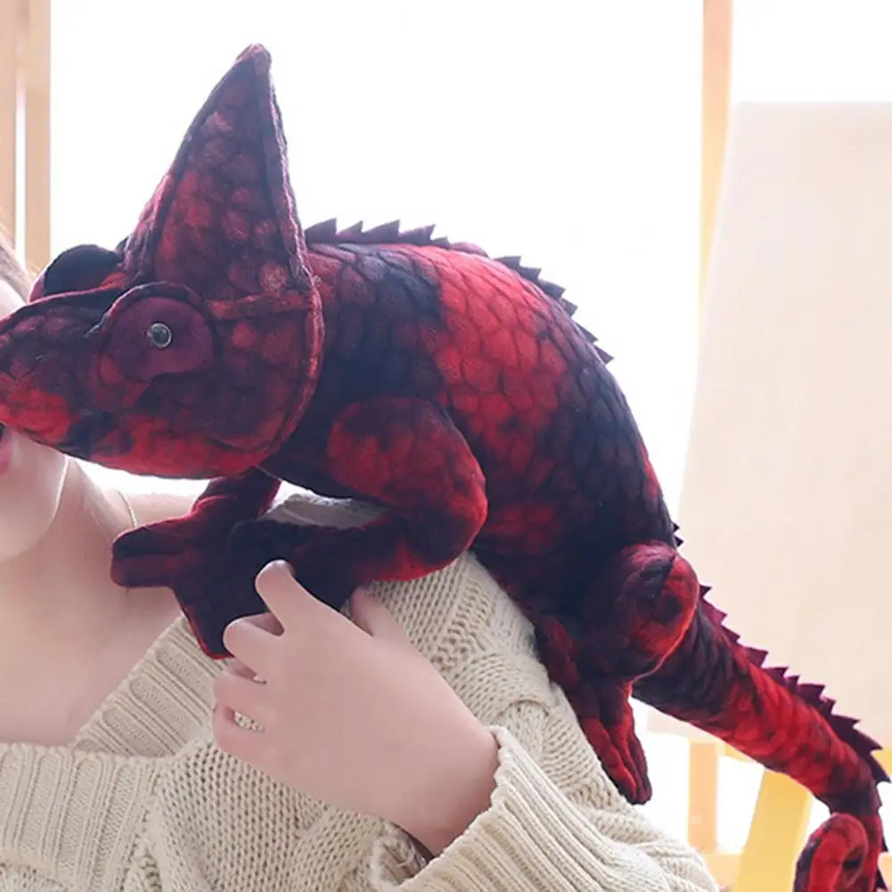 Плюшевая кукла искусственная функциональная ящерица мягкая плюшевая игрушка из