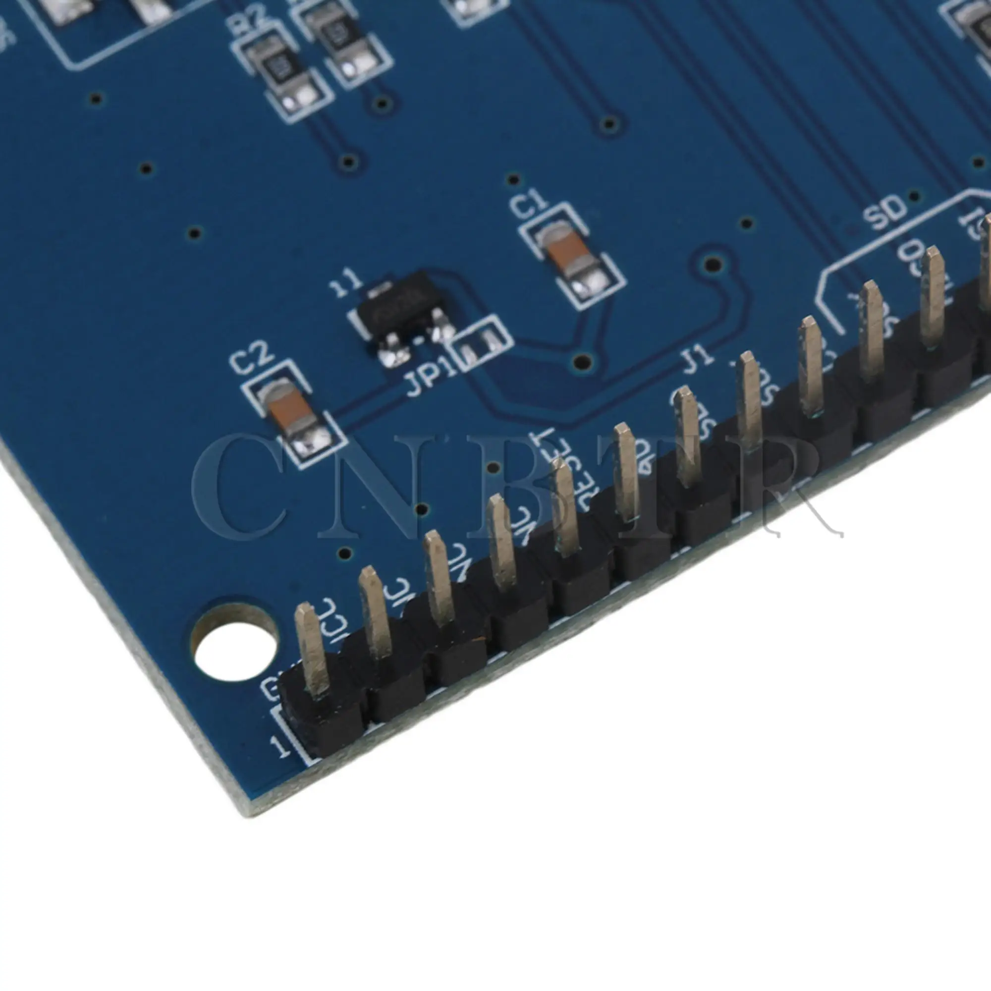 CNBTR синий мини 1 8 &quotпоследовательный SPI TFT ЖК-модуль дисплей с адаптером PCB ST7735B IC