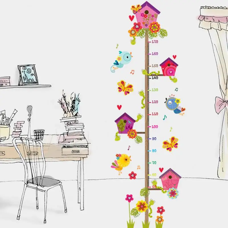 Обои с рисунками из мультфильмов счастливые съемные водонепроницаемые наклейки