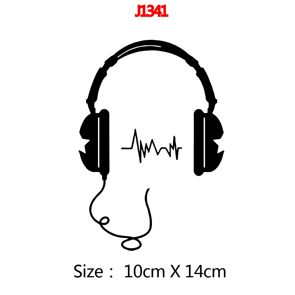 Мультяшная гарнитура виниловая наклейка на стену домашний декор Стикеры для