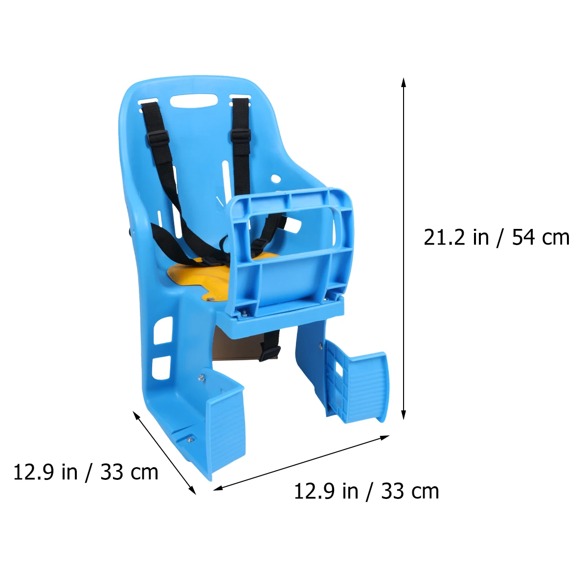 Детское сиденье для велосипеда регулируемое безопасное 1 шт. | Спорт и