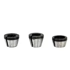 Цанговый патрон 6 мм, 6,35 мм, 8 мм, адаптер для гравировального станка с гайкой, высокоточный Электрический фрезерный станок