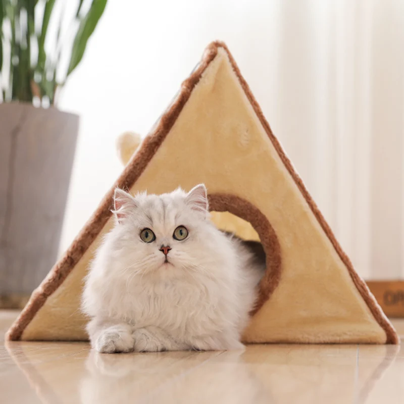 Многофункциональная кровать для кошек домик домашних животных согревающий