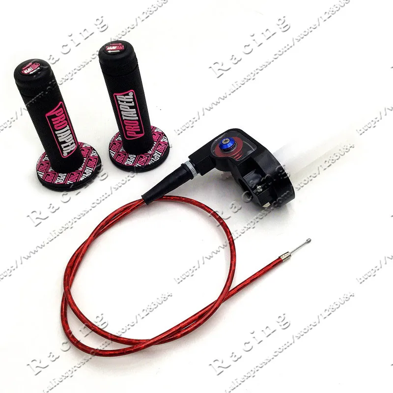 Ручка для мотоцикла с 1/4 быстрой поворотной дроссельной заслонкой кроссовые