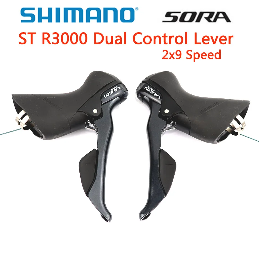 Shimano SORA ST R3000 двойной рычаг управления 2x 9 скоростей переключатель для дорожного