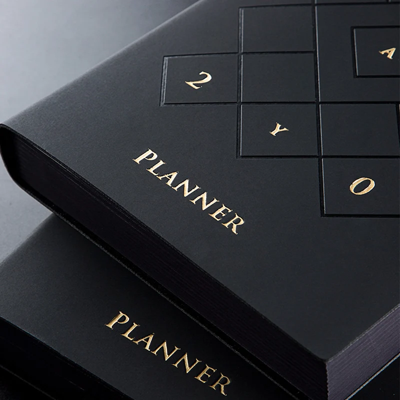 A5 блокнот-планировщик 2020 английский основной блокнот ежедневник Ежемесячный