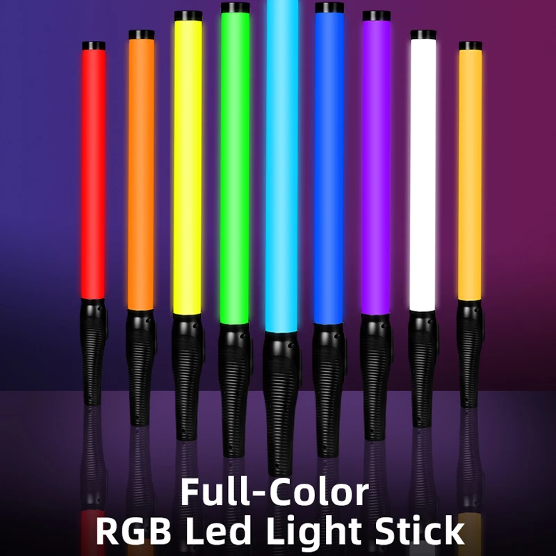 RGB светодиодная палочка для видеосъемки 3000-6500K портативная фотовссветильник шка