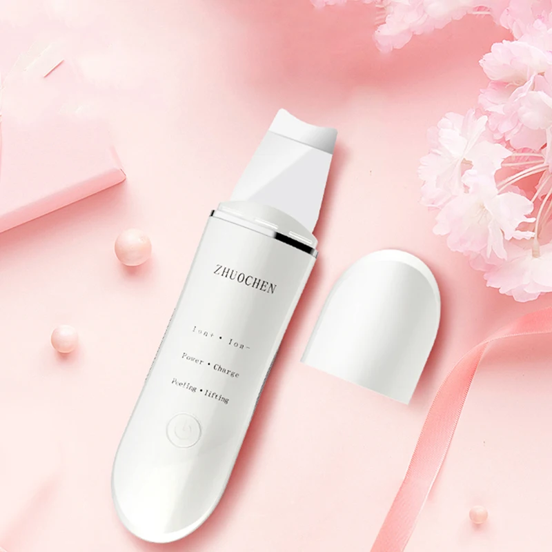 Ультразвуковой ионный глубокий аппарат для чистки лица пилинг Лопата глубокого