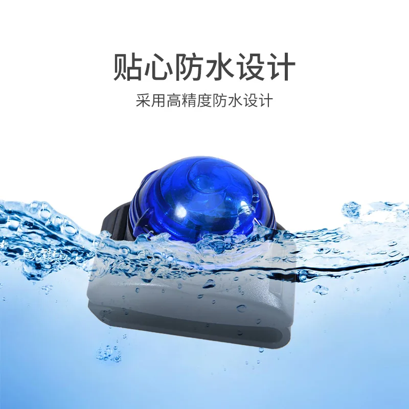 Waterproof Pet LED Flashlight Collar Night Safety Dog Cat Guide Lights Glowing Pendant Necklace Luminous Bright | Дом и сад