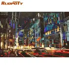 RUOPOTY DIY акриловые Краски по Набор цифр масло Краски ing для взрослых DIY Наборы холщовая рама Раскраска по номерам изображение декоративный Рисунок