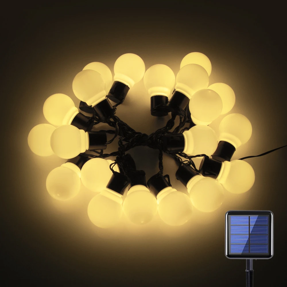 

9M 30LEDS Solar LED String Light Outdoor Fairy Lights Bulbs Garland Garden Patio Wedding Christmas Decoration Light Chain Lamp