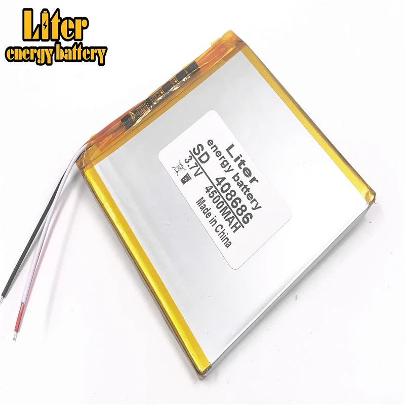 3 линии литр энергии батареи 408586 7 V 408585 4500MAH 408686 полимерный литий ионный/литий