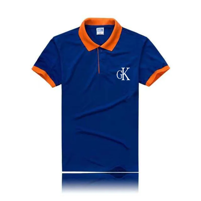Летняя популярная рубашка поло мужская с коротким рукавом повседневные рубашки