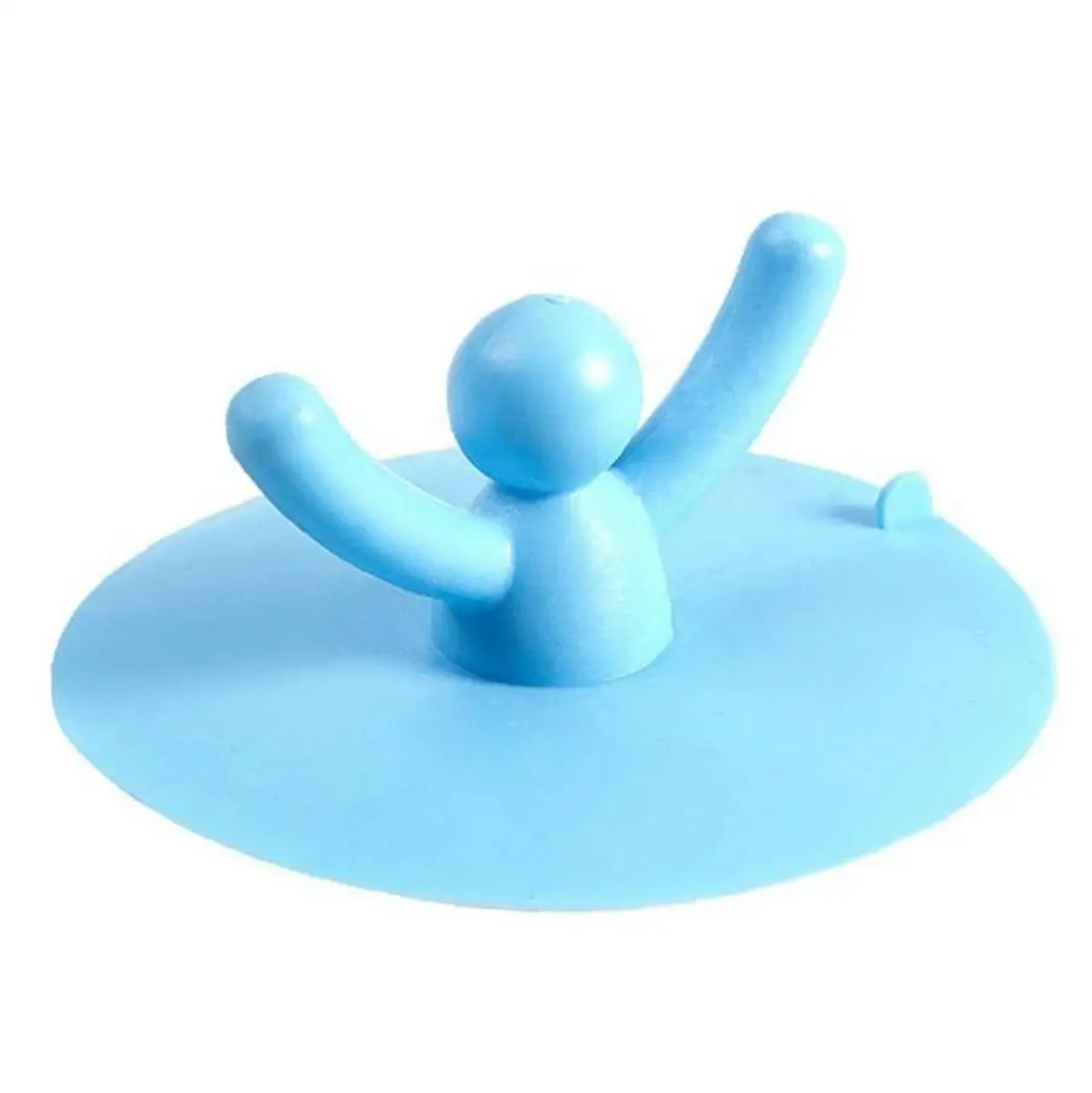 Сливная пробка силиконовая раковина в форме человека для душа ванна сливной