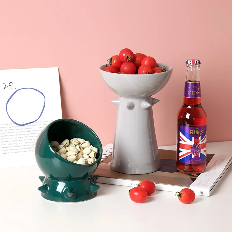 Креативное керамическое хранение фруктовых компотов журнальный столик для