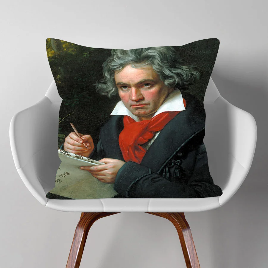 Европейские винтажные наволочки для портретной подушки с изображением девушки