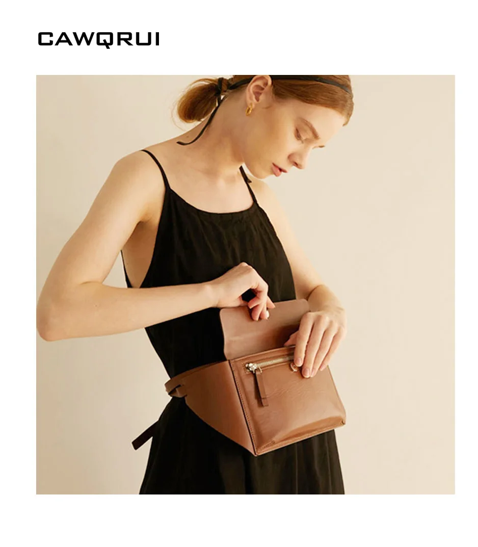 Женская поясная сумка из искусственной кожи Забавный дизайнерский кошелек на