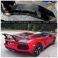 Fits For Lamborghini Aventador LP700 LP720 2010-2018 Real Carbon Fiber Rear Trunk Lip Spoiler Wing