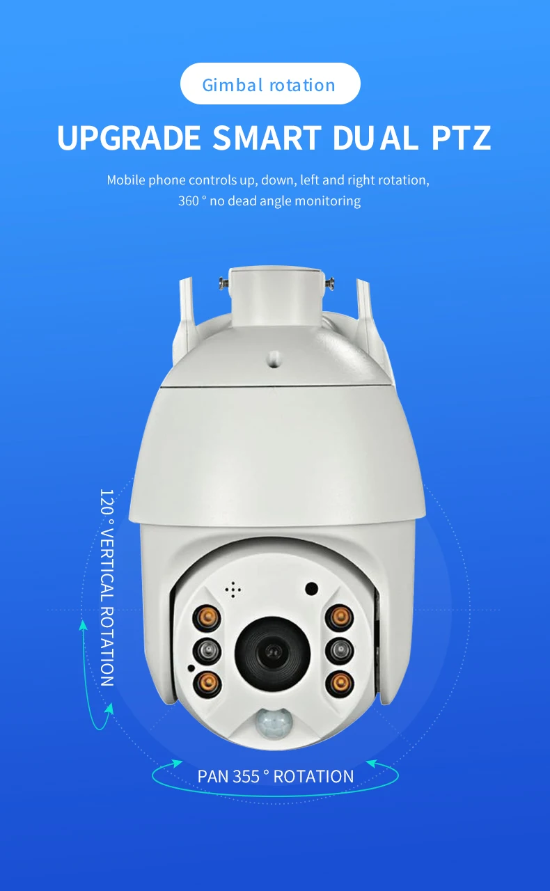 SmartYIBA 2 4G беспроводное питание от солнечной батареи HD 1080P IP wifi камера ip наблюдения
