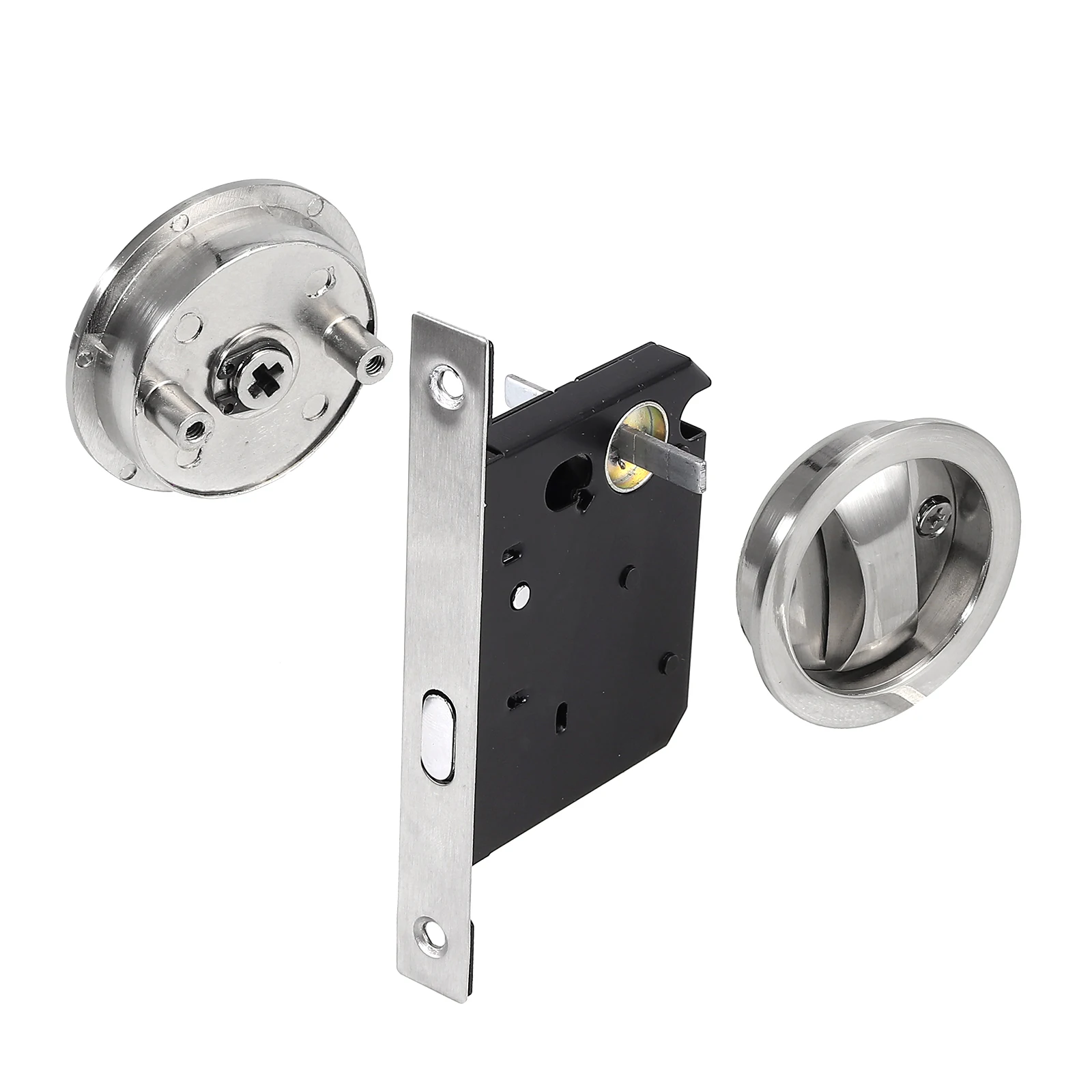 Proster Ванная комната Lockcase с дверные ручки для туалета раздвижные замки Набор крюк