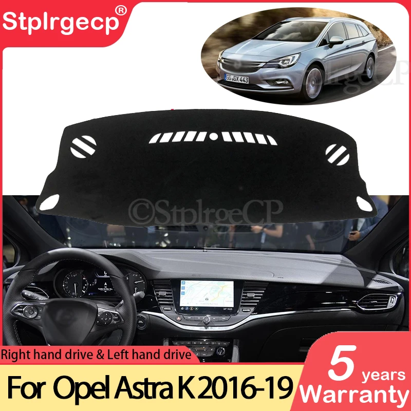 

for Opel Astra K 2016 2017 2018 2019 Anti-Slip Mat Dashboard Pad Sunshade Dashmat Protect Carpet Car Accessories Vauxhall Holden