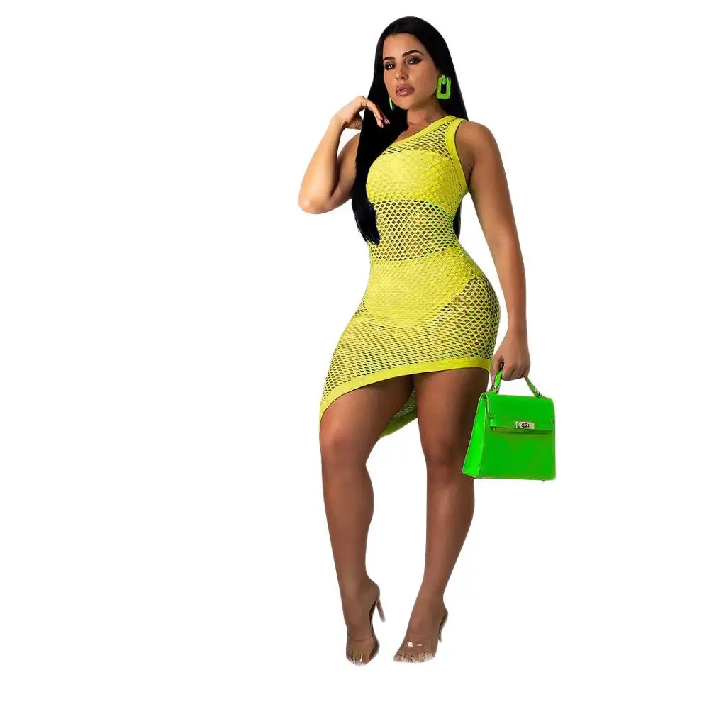 BKLD неоновые зеленые розовые оранжевые сетчатые сексуальные прозрачные