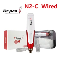 dr pen n2 c wired dermapen profesional microneedling herapy needle derma pen skin care device beauty tool kit