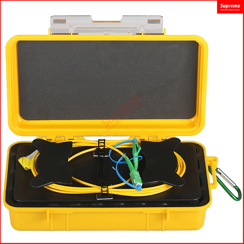 SC/APC К Волоконно-оптический кабель OTDR для запуска 500 м 1 км 2 1310 нм коробка