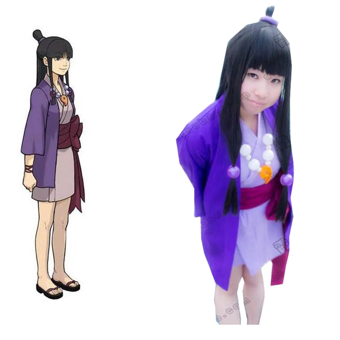 2016 платье для косплея Эйс атторни Феникс Райт гакутен сайбан Майя Fey Косплей