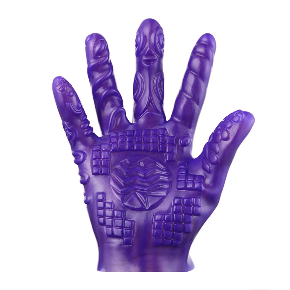 

Adult Massage Gloves Male Female Adult Teasing Tool for Couples Self-comforting Breast Nipple Massage M2