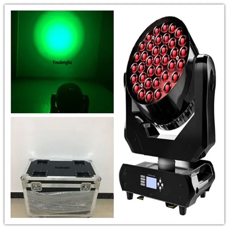 

2pcs with flightcase clay paky beam k20 b-eye moving head wash led dj lights 37x15w 4 in 1 led dmx rgbw beam moving head light