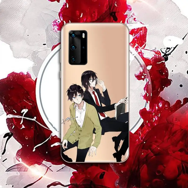 

Miyamura Izumi Horimiya Phone Case Transparent for Huawei P honor 8 10i 20 30 40 smart 2019