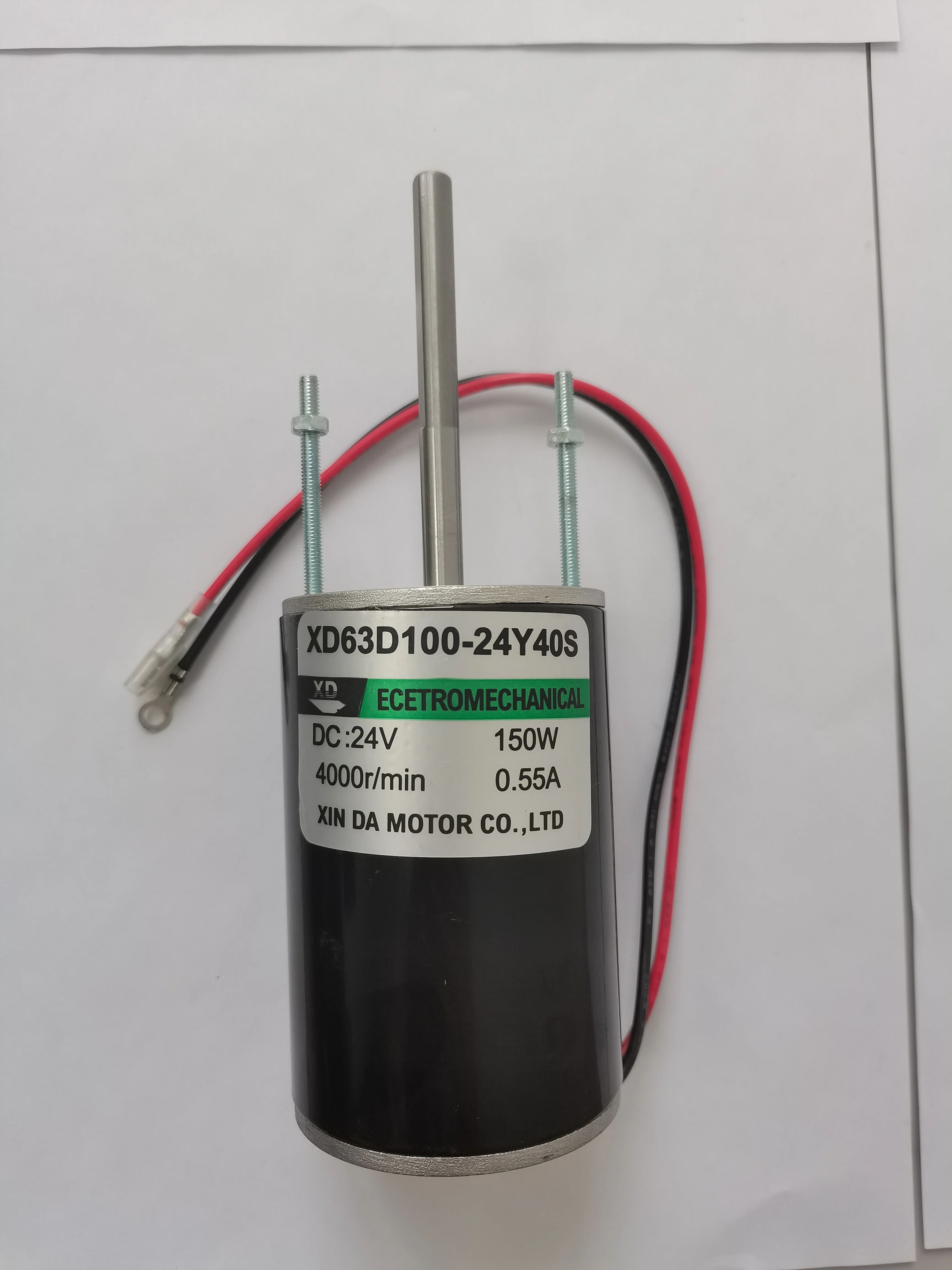 Высокоскоростной двигатель постоянного тока 12 В 2000 об/мин или 24 4000 150 Вт CW и CCW |