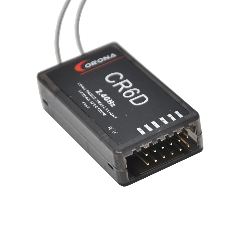 Ресивер Corona CR3D/CR4D/CR6D/CR8D 2 4G 3CH 4CH 6CH 8CH совместимый с CT8F/CT8J /CT8Z/CT3F/ V2 DSSS RC Air беспилотный