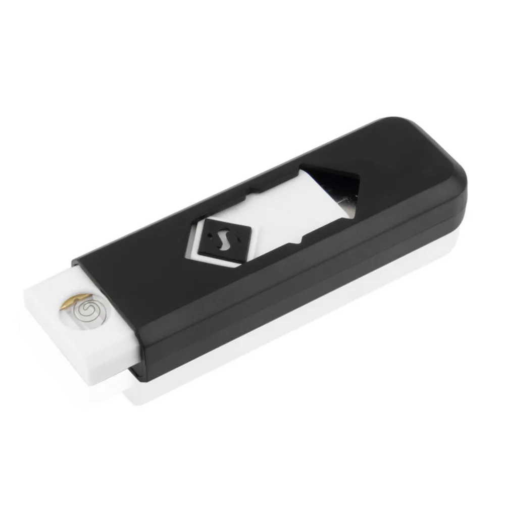 Креативная маленькая перезаряжаемая USB ветрозащитная беспламенная