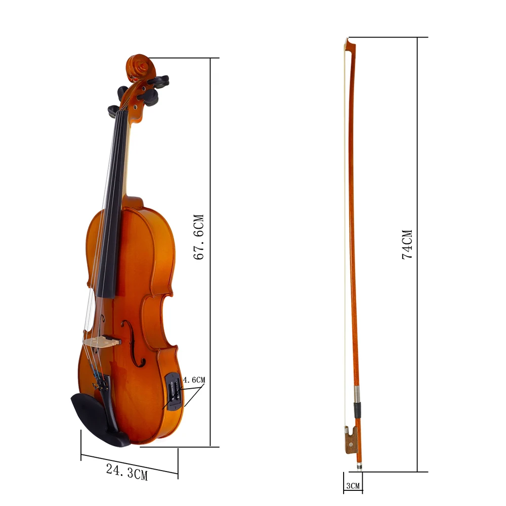 16 дюймовая электрическая Viola EQ ель дерево с бантом чистящая ткань сумка