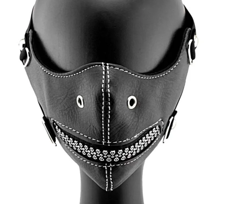 Стимпанк маска рок Подчёркивающие индивидуальность голова призрака с замком