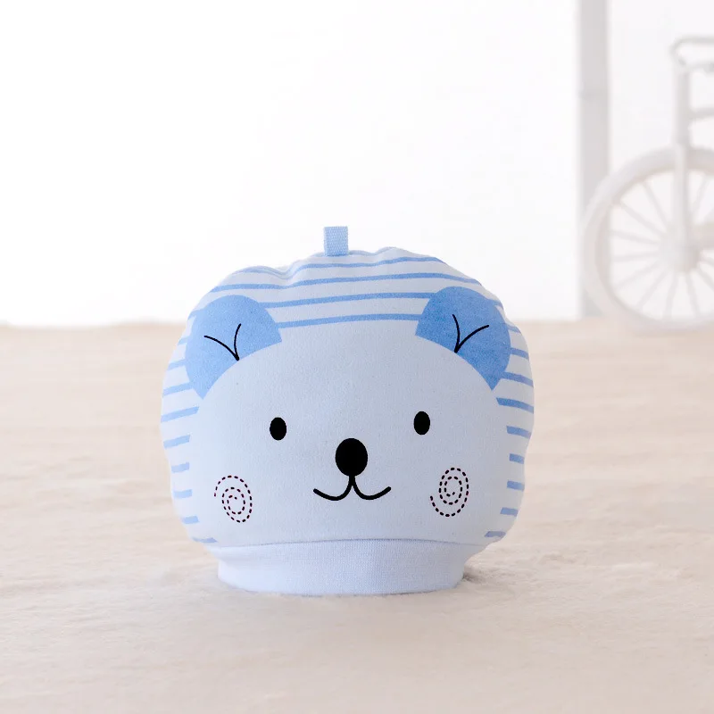 Детская вязаная шапочка теплая хлопковая детская шапка С Рисунком Тигра 2 шт./Лот